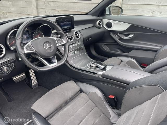 Mercedes C-klasse Cabrio 180 Premium Plus Stoel/Nekverw. AMG, Auto's, Euro 6, Cabriolet, 4 stoelen, 1595 cc