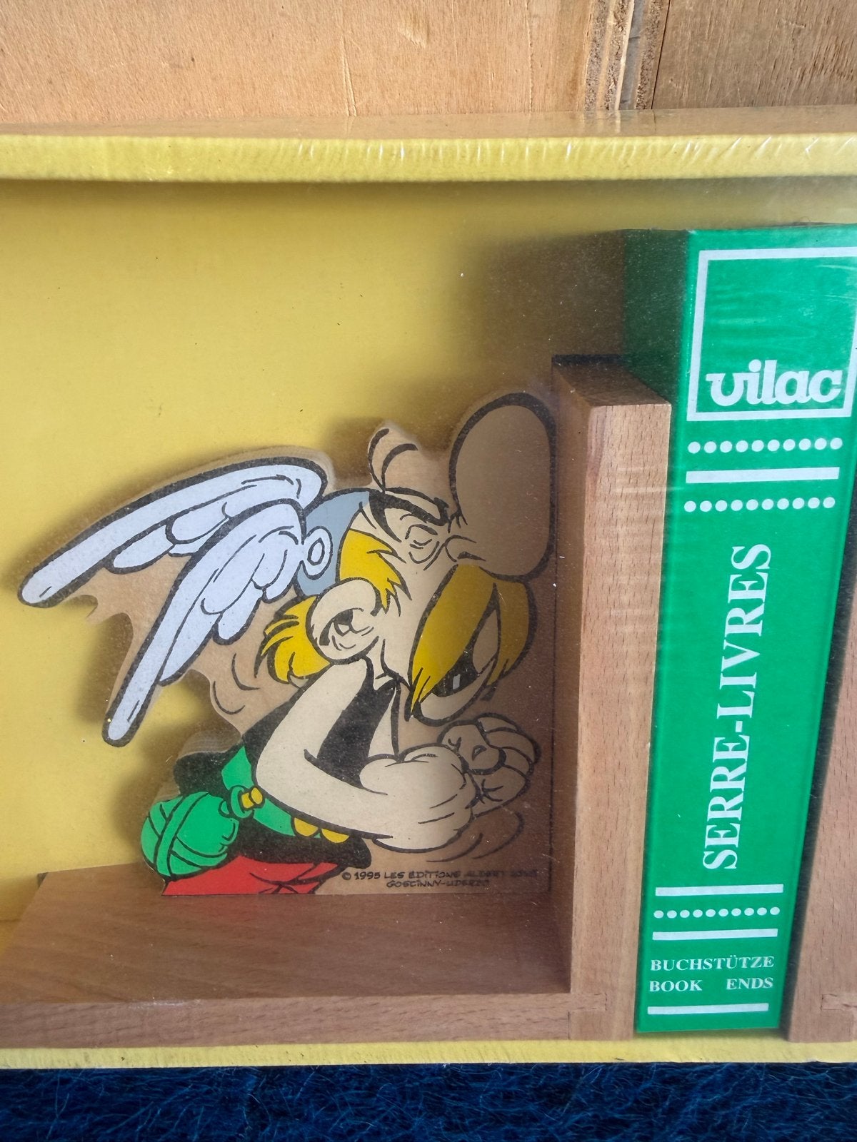 Asterix & Obelix Boekensteunen Vilac - Nieuw en Geseald, Ophalen of Verzenden, Asterix en Obelix, Nieuw, Beeldje of Figuurtje