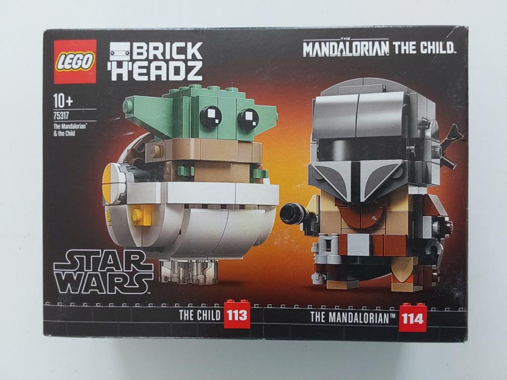 Lego 75317 Brickheadz Star Wars De Mandalorian en het Kind🆕, Compleet, Lego, Nieuw, Ophalen of Verzenden