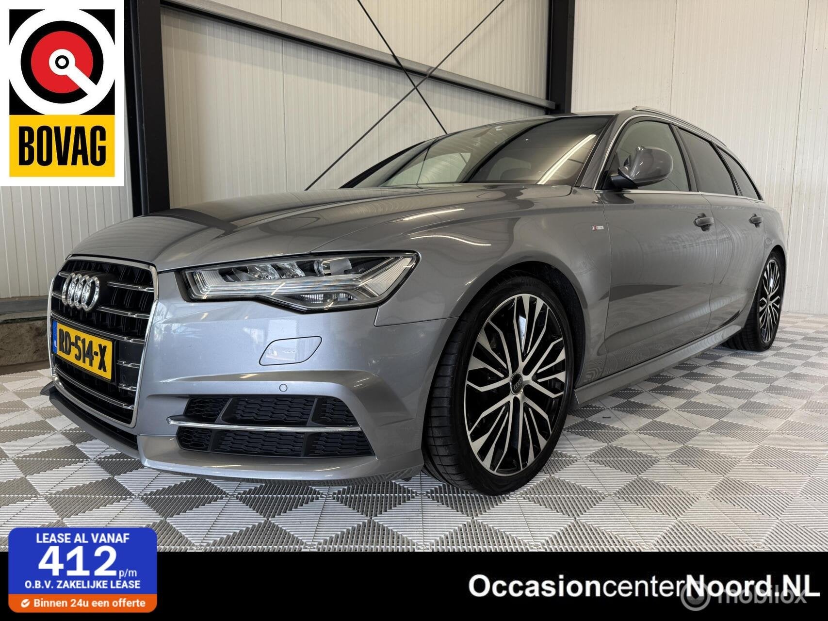 Audi A6 Avant 1.8 TFSI ultra S line Edition | NAP | Trekhaak, Euro 6, Origineel Nederlands, 93 €/maand, 1700 kg