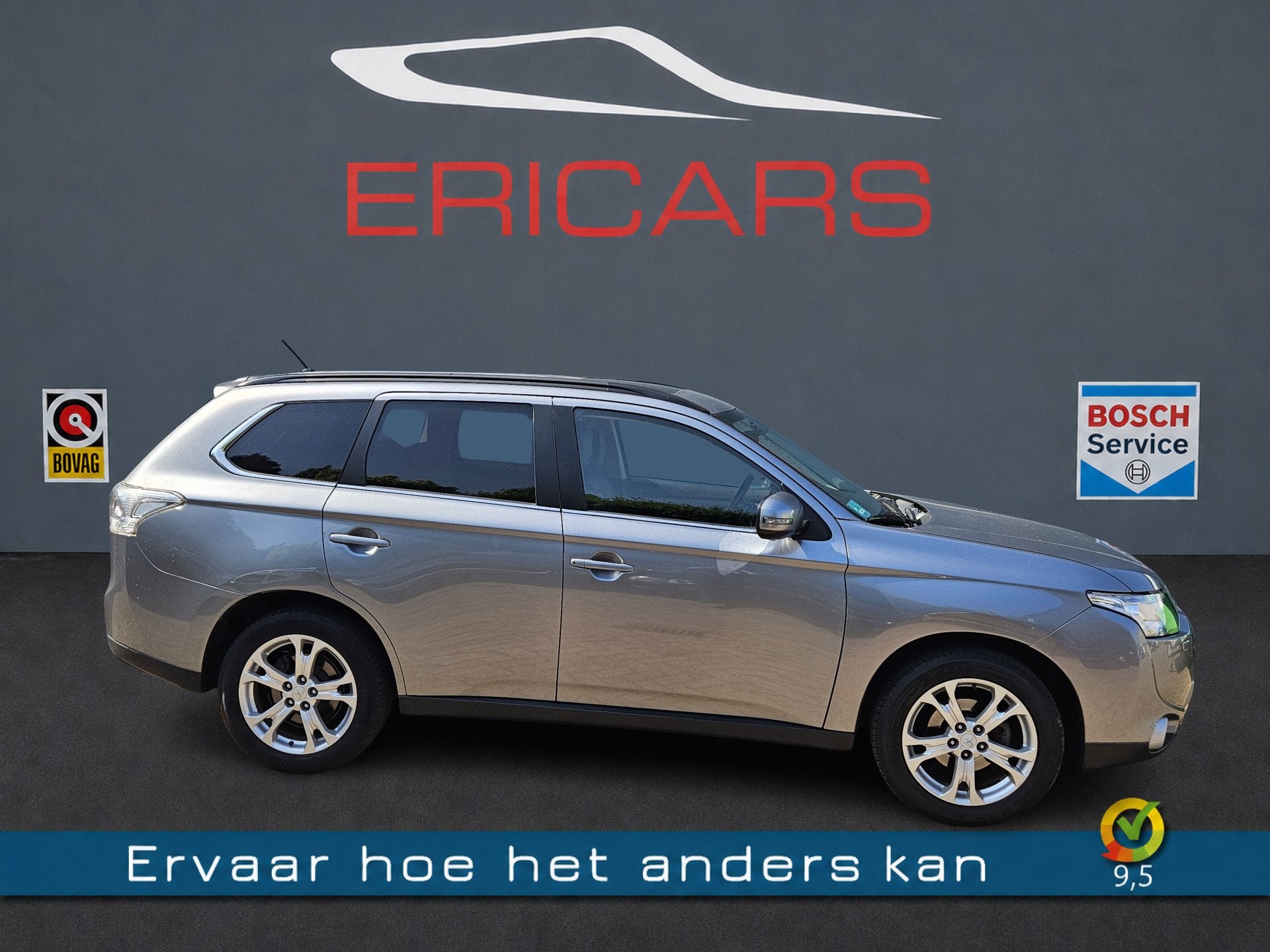 Mitsubishi Outlander 2.0 Instyle AUTOMAAT AIRCO NAVI CAMERA, Auto's, Mitsubishi, 15 km/l, Zwart, 4 cilinders, 150 pk