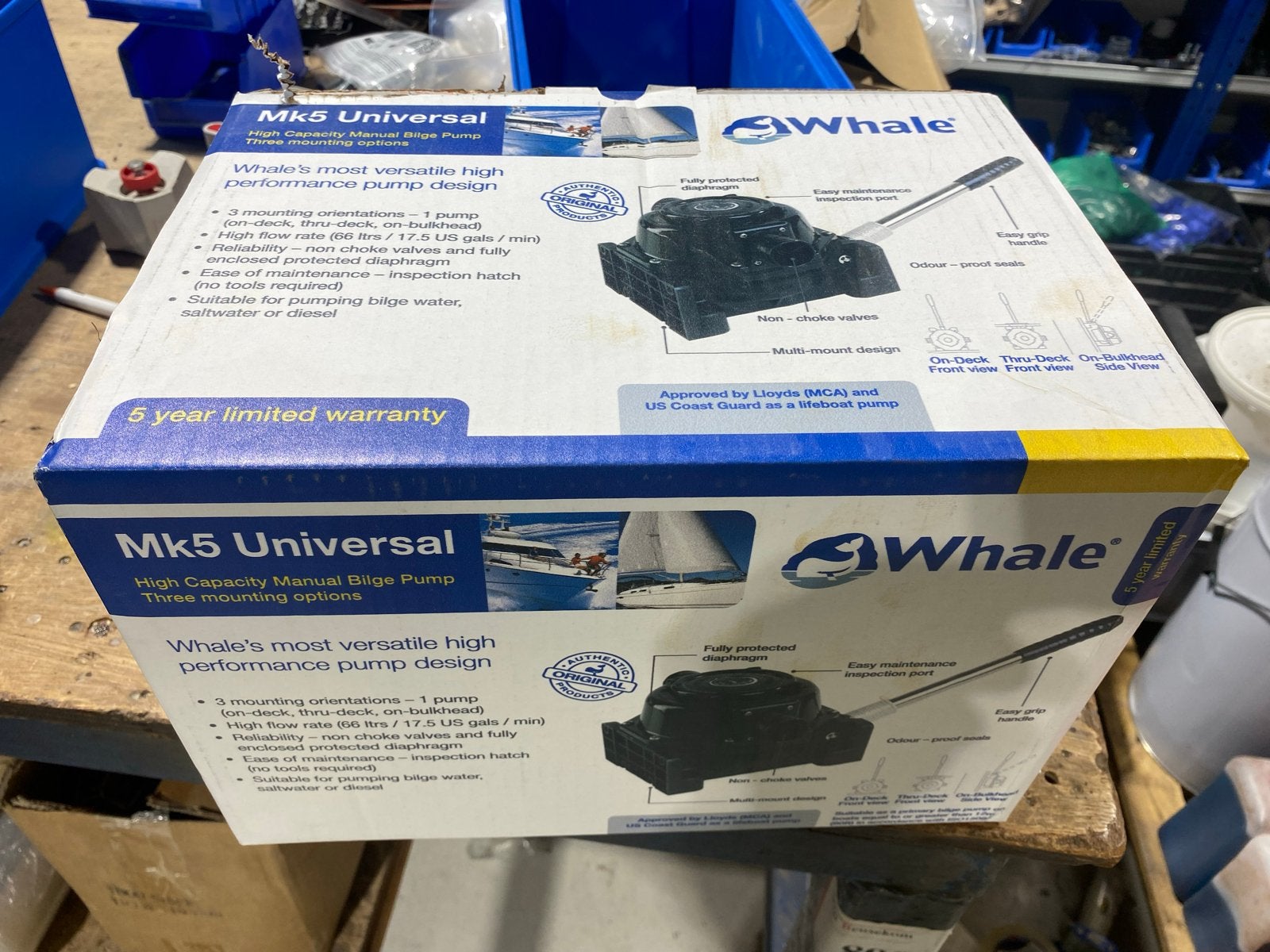 Whale Mk5 Universele Handmatige Lenspomp, Ophalen of Verzenden, Nieuw, Motor en Techniek