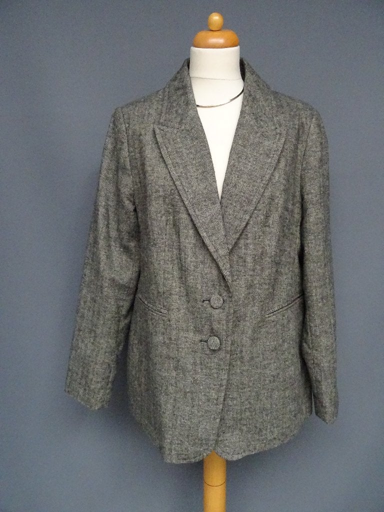 RITA ORA by PRIMARK,  maat 44, blazer jasje., Kleding | Dames, Ophalen of Verzenden, Zo goed als nieuw, Jasje, Grijs