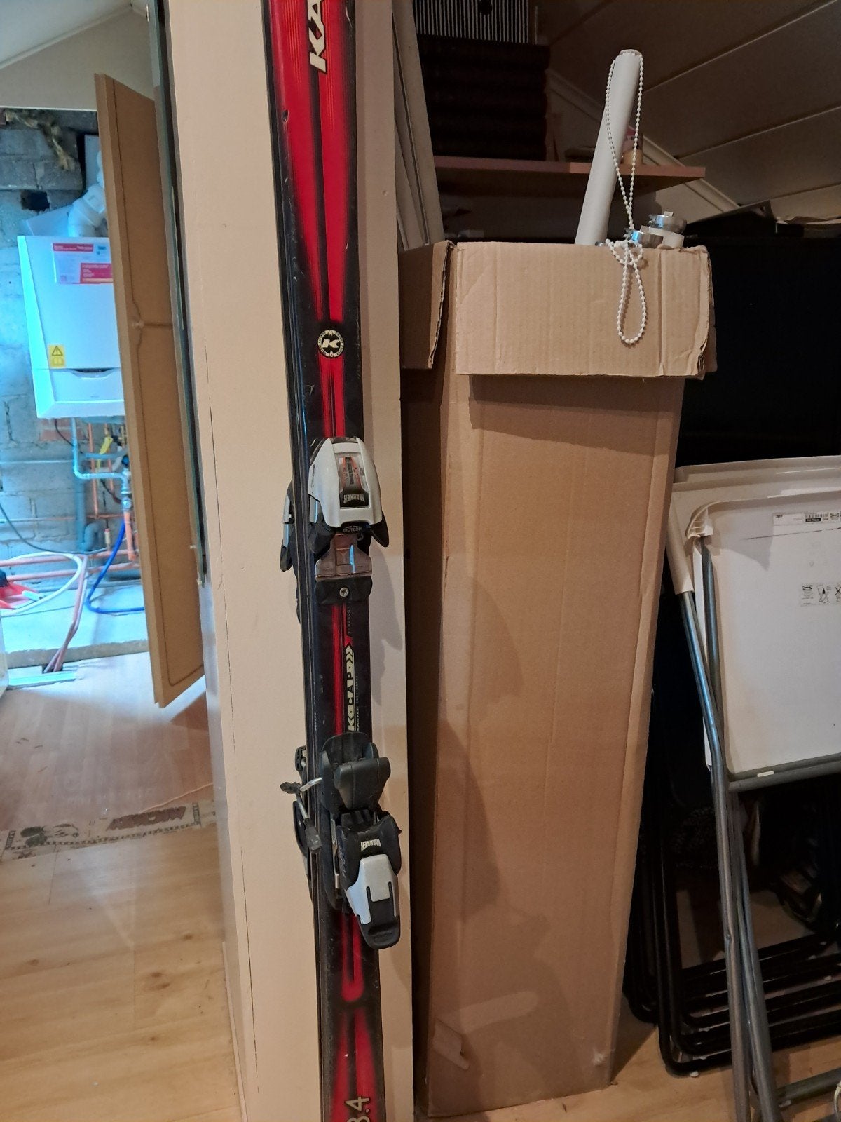 K2 Skieen met Marker bindingen, Gebruikt, Skiën, Ski's, Ophalen