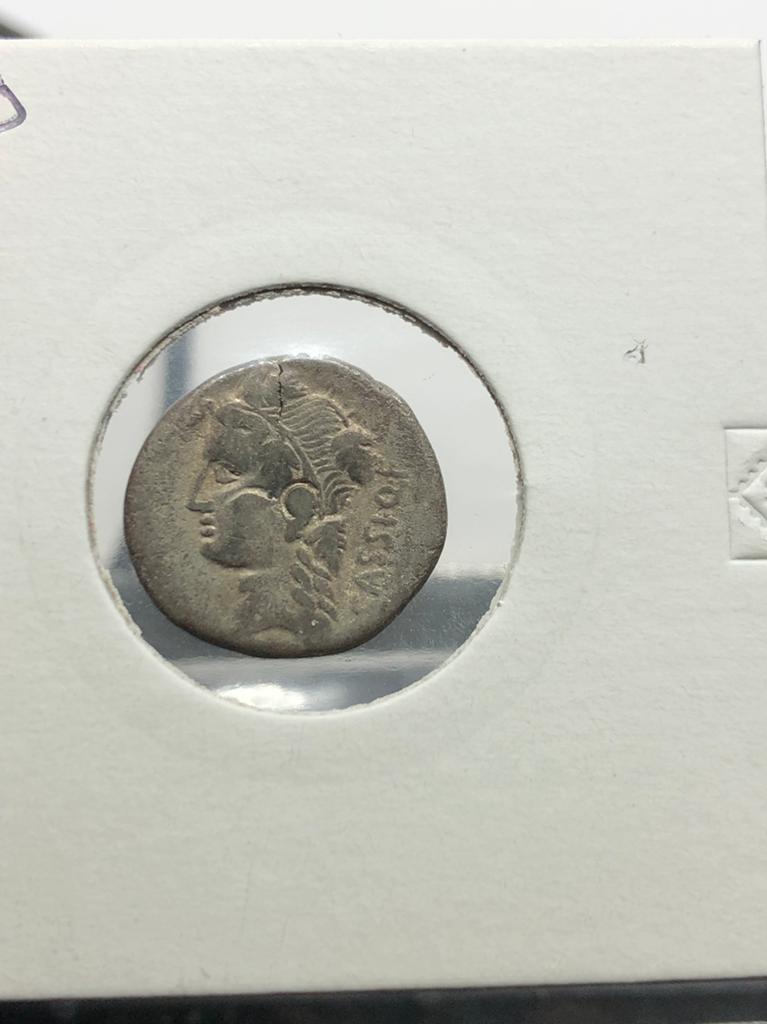 Romeinse Republiek, Denarius L. Cassius Q.f. Longinus, 75 BC, Postzegels en Munten, Munten | Europa | Niet-Euromunten, Verzenden