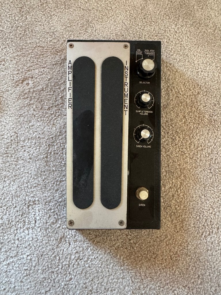 Vintage 1970s Clear Sound (Shin-ei) Surf-Siren-Tornado-Wah, Muziek en Instrumenten, Effecten, Ophalen of Verzenden, Gebruikt, Multi-effect
