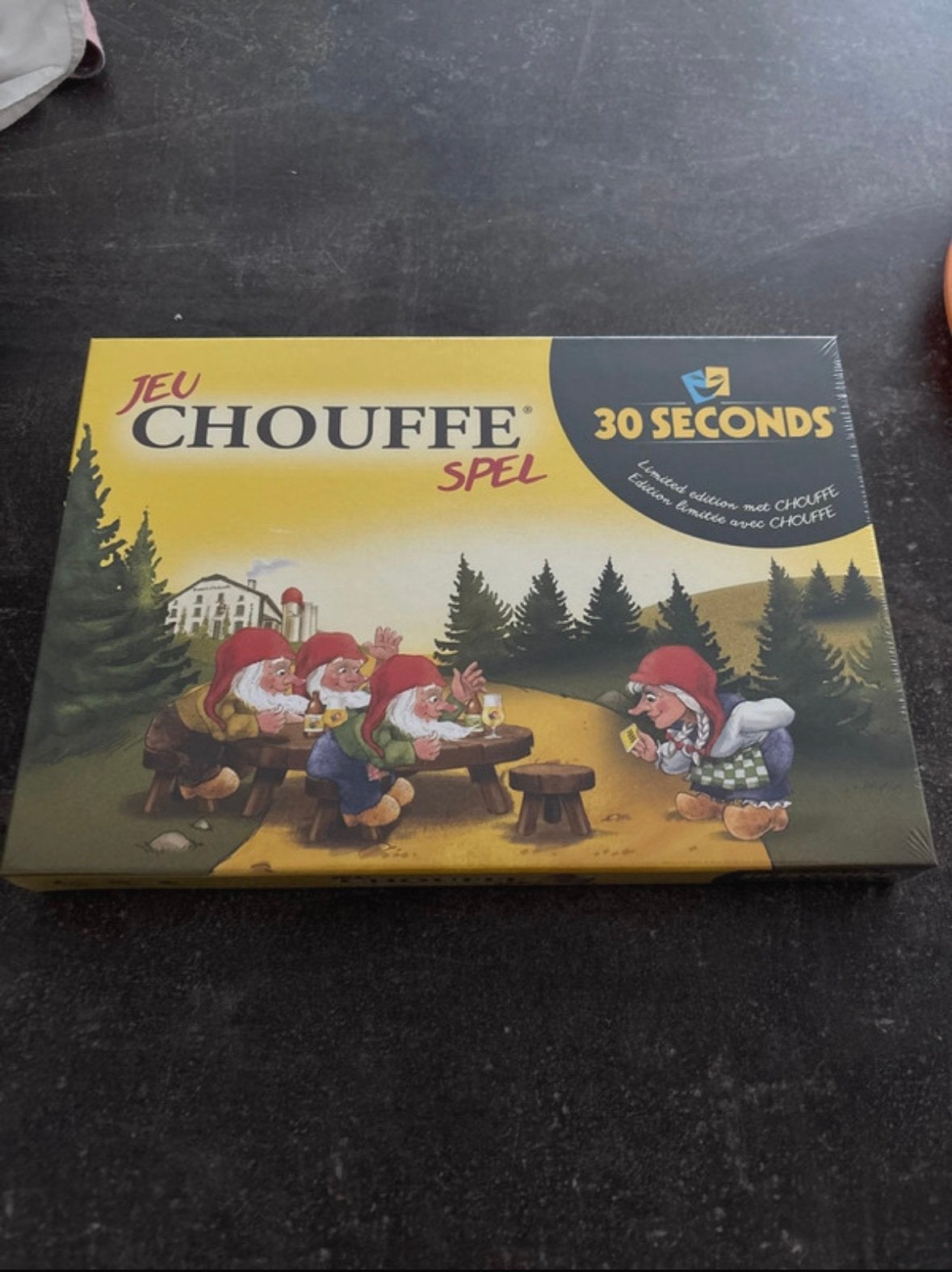 La chouffe bordspel, Hobby en Vrije tijd, Gezelschapsspellen | Bordspellen, Ophalen of Verzenden, Zo goed als nieuw