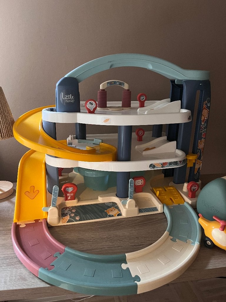 Smoby garage, Ophalen of Verzenden, Gebruikt