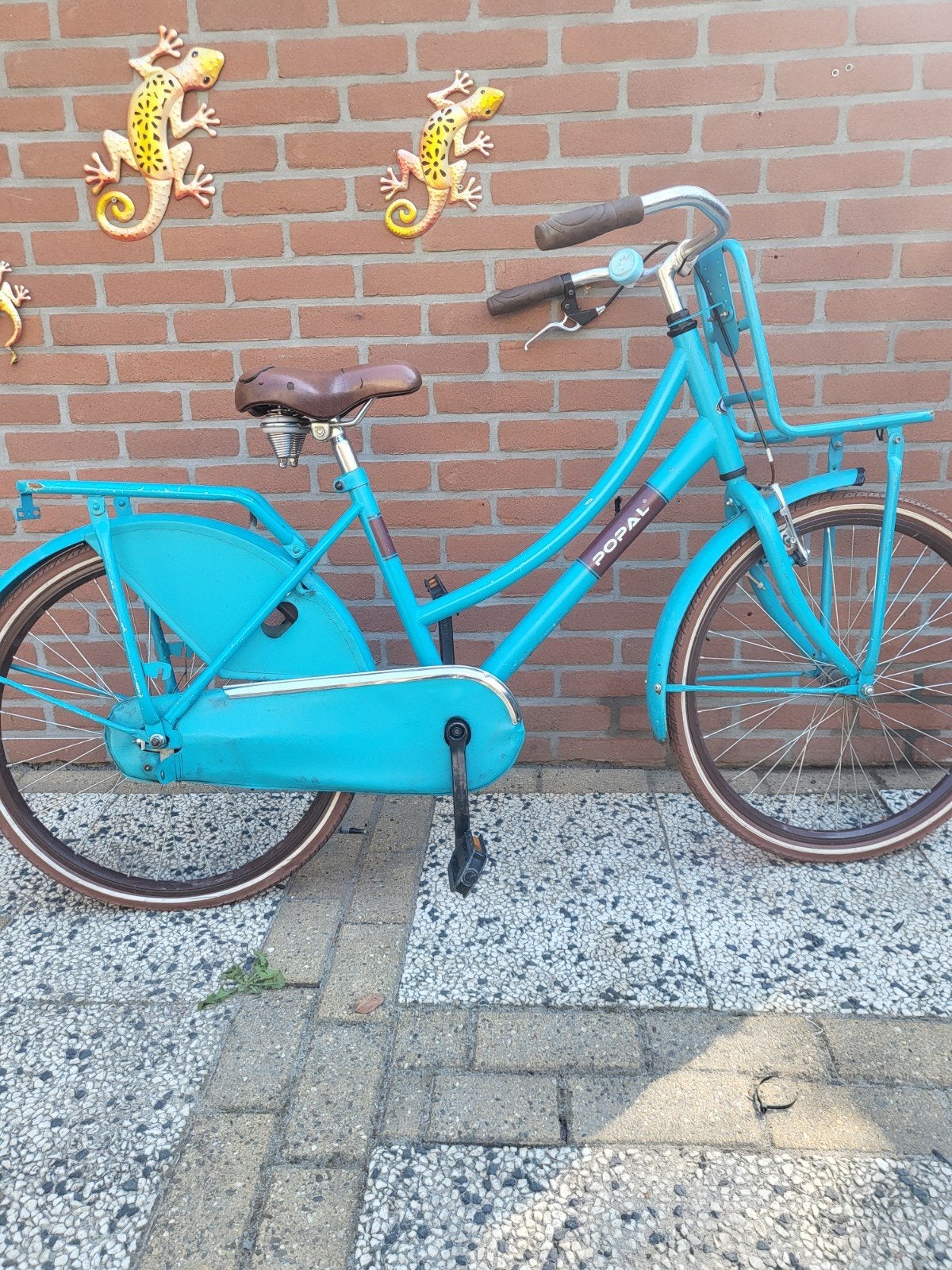 popal meiden fiets, Fietsen en Brommers, Fietsen | Meisjes, Ophalen, Gebruikt, 24 inch