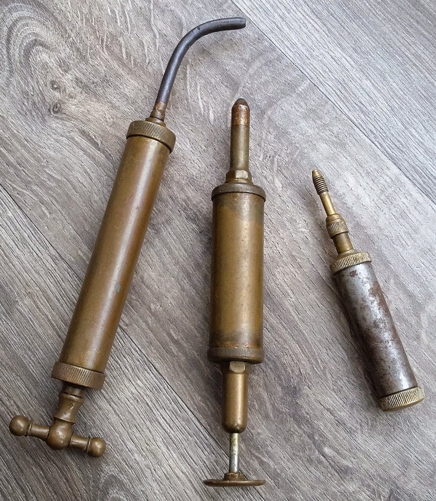 1920-1940 Industrie Auto Garage Werkplaats Oliespuit Oliekan, Ophalen of Verzenden