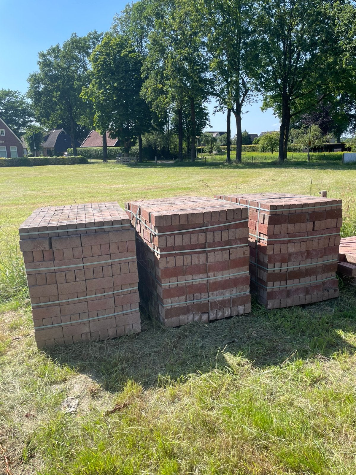 Gebakken straatstenen, Ophalen, Nieuw, Klinkers