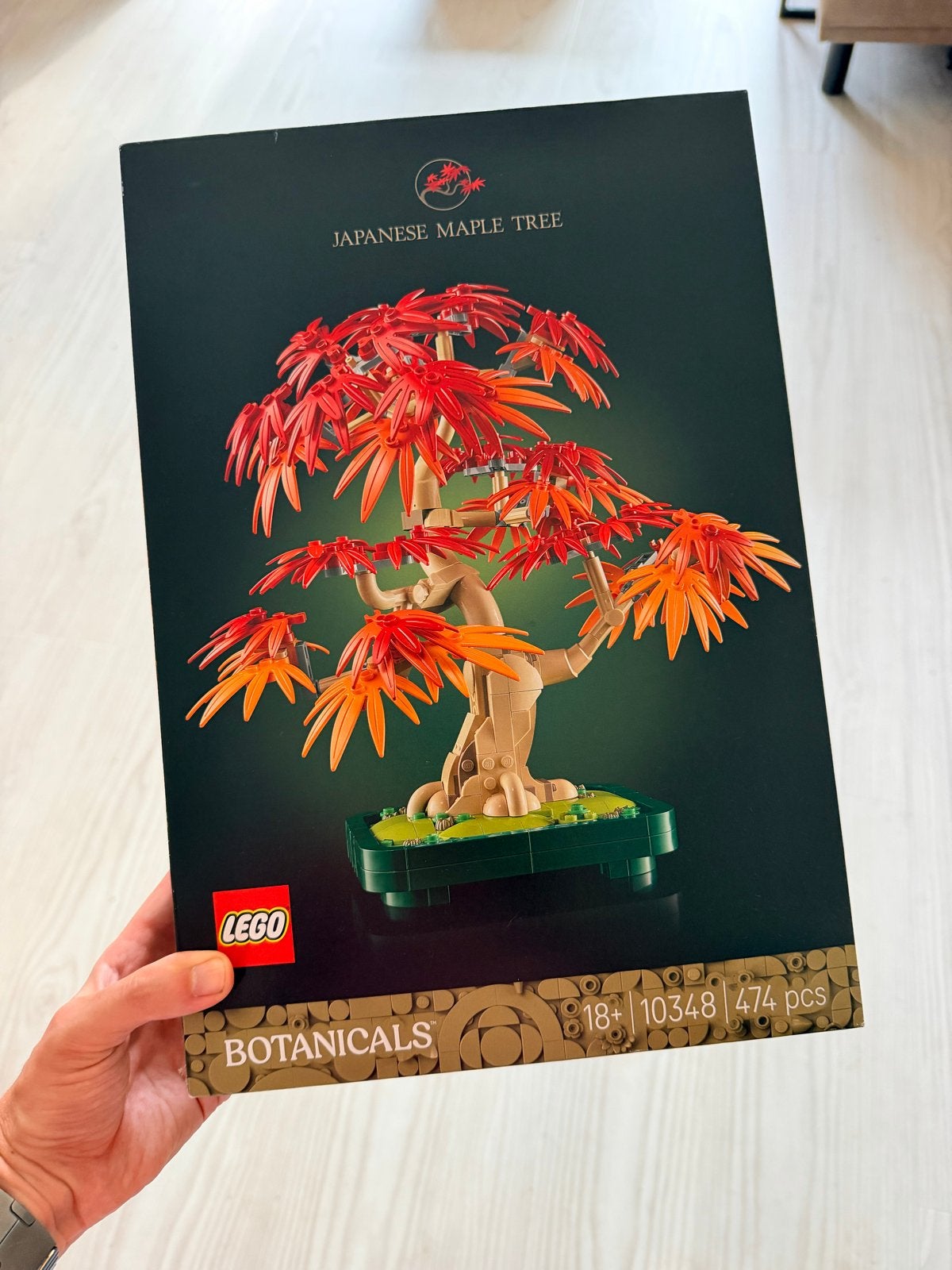 Lego Botanicals Japanse Esdoorn Bonsaiboompje 10348 NIEUW, Overige thema's, Lego, Nieuw, Ophalen of Verzenden