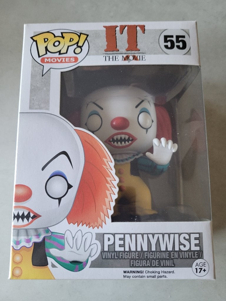 Funko Pop! Pennywise 55 IT, Ophalen of Verzenden, Zo goed als nieuw