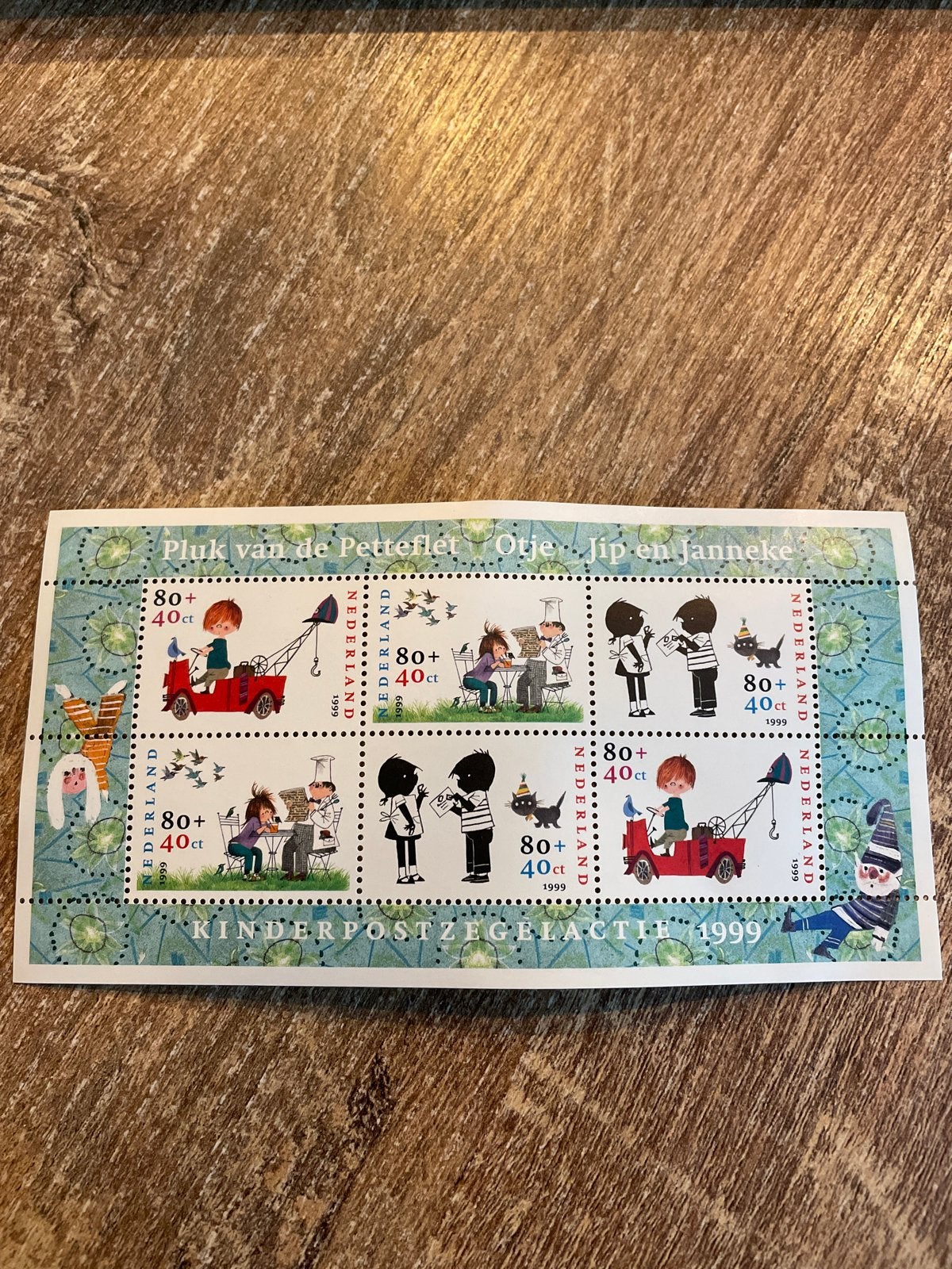Kinderpostzegels 1999 - Pluk van de Petteflet, Ophalen of Verzenden, Na 1940, Postfris