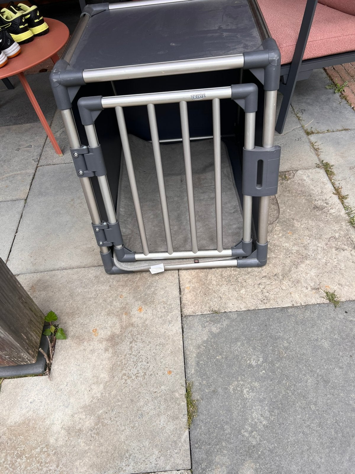 Auto hondenbench, Dieren en Toebehoren, Hondenhokken, Ophalen, Gebruikt, Minder dan 65 cm, Hondenhok