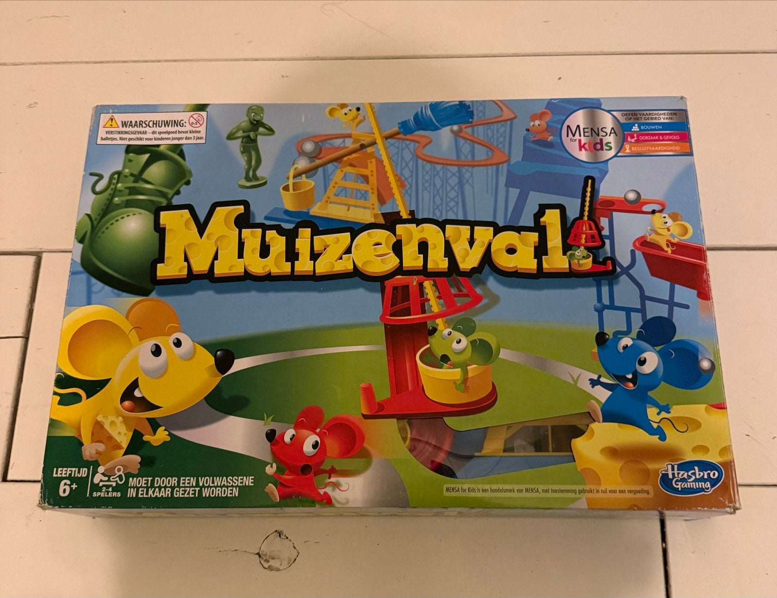 MUIZENVAL - Het klassieke bordspel van Hasbro Gaming, Drie of vier spelers, Ophalen, Gebruikt
