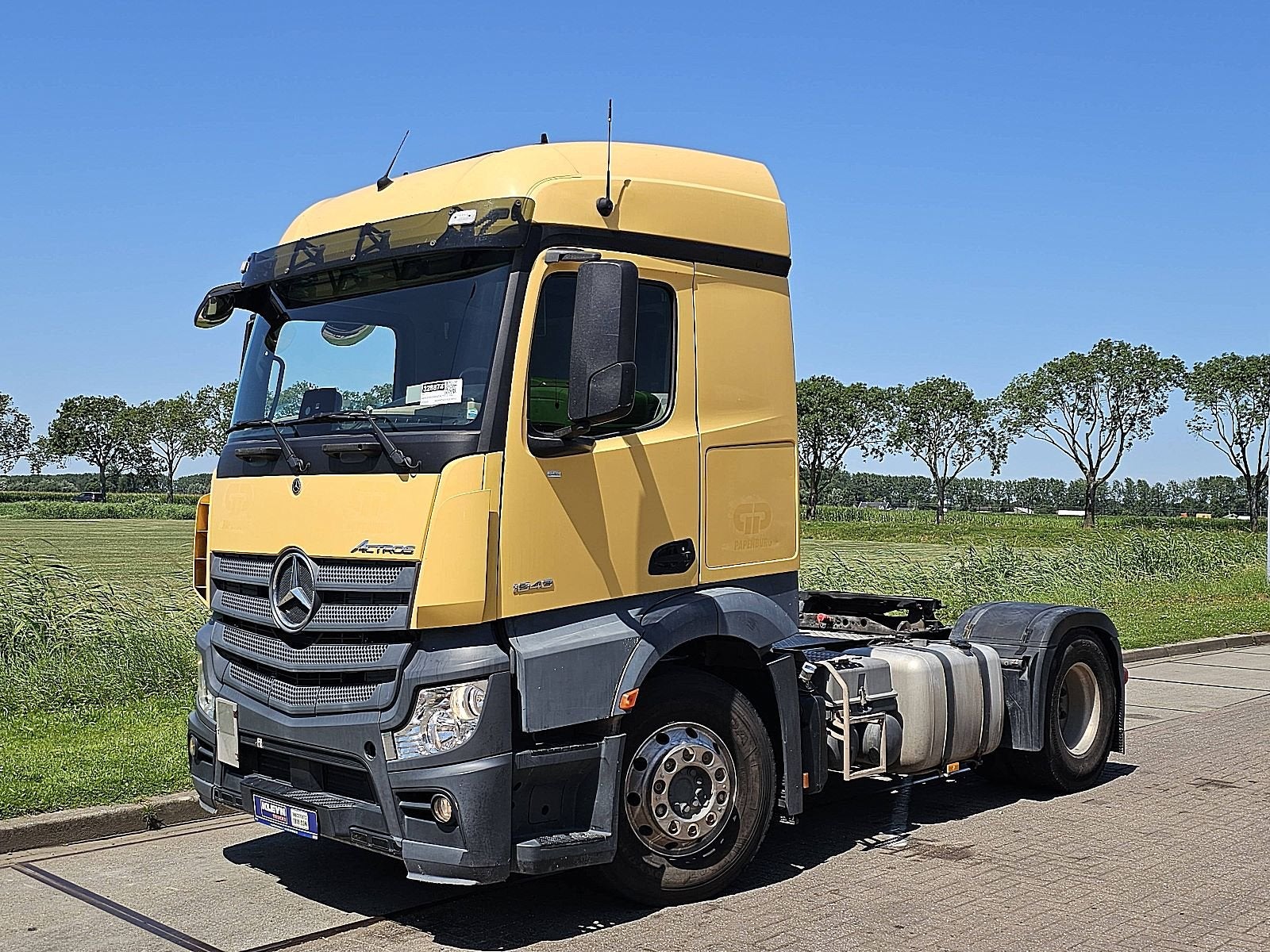 MERCEDES-BENZ ACTROS 1843 retarder 297tkm, Automaat, Euro 6, Bedrijf, Diesel