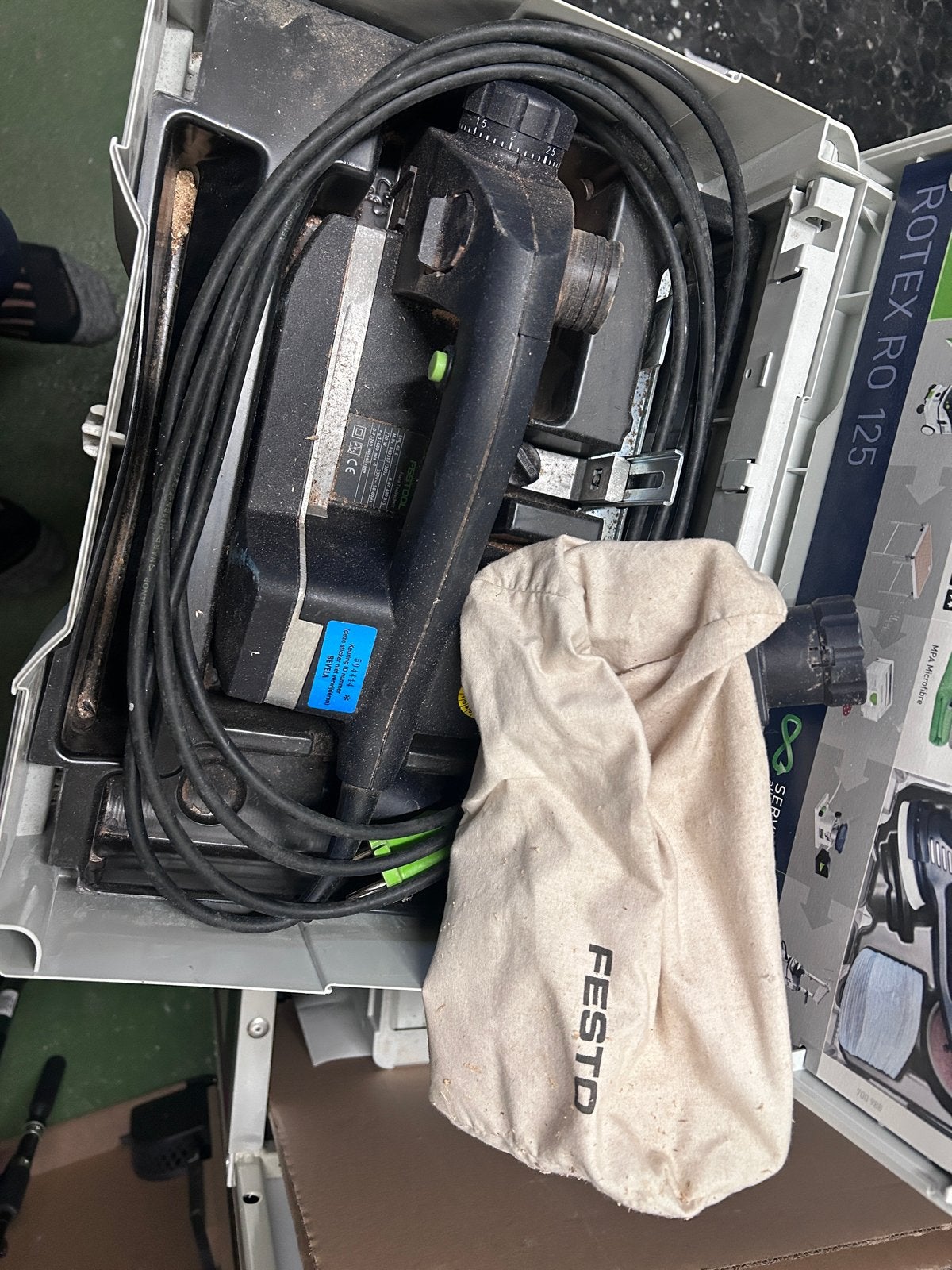 Festool EHL 65 E Schaafmachine - Gebruikt, Ophalen of Verzenden, Gebruikt, Elektrisch