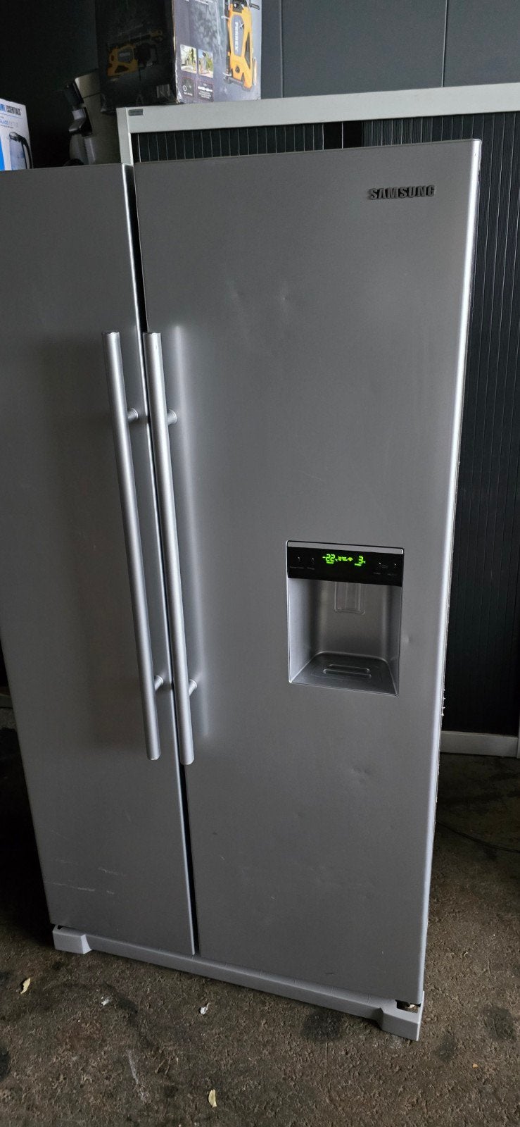 samsung koelkast, Witgoed en Apparatuur, Koelkasten en IJskasten, Ophalen, 200 liter of meer, 60 cm of meer, Met aparte vriezer