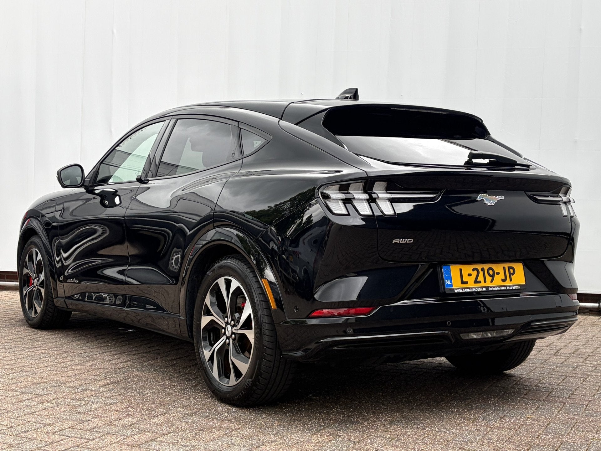 Ford Mustang Mach-E AWD 75 kWh Pano 360° Memory Stoel/Stuur, Automaat, Automatische klimaatregeling, Gebruikt, 750 kg