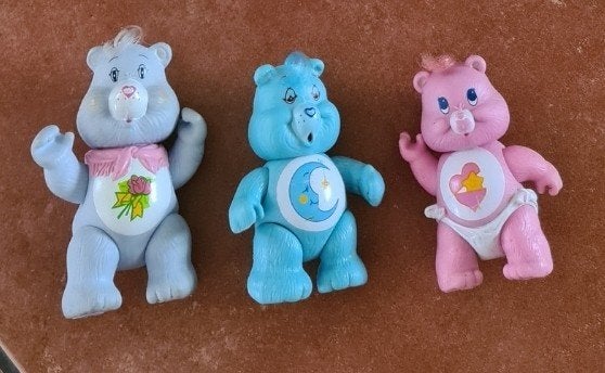 Vintage Troetelbeertjes Figuren Set - Zeldzaam!, Ophalen of Verzenden