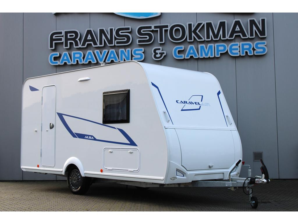 Caravelair Alba 400 NIEUW 2025 Dwars bed Licht Gewicht, Caravans en Kamperen, Caravans, Bedrijf, tot en met 4, 750 - 1000 kg, Treinzit