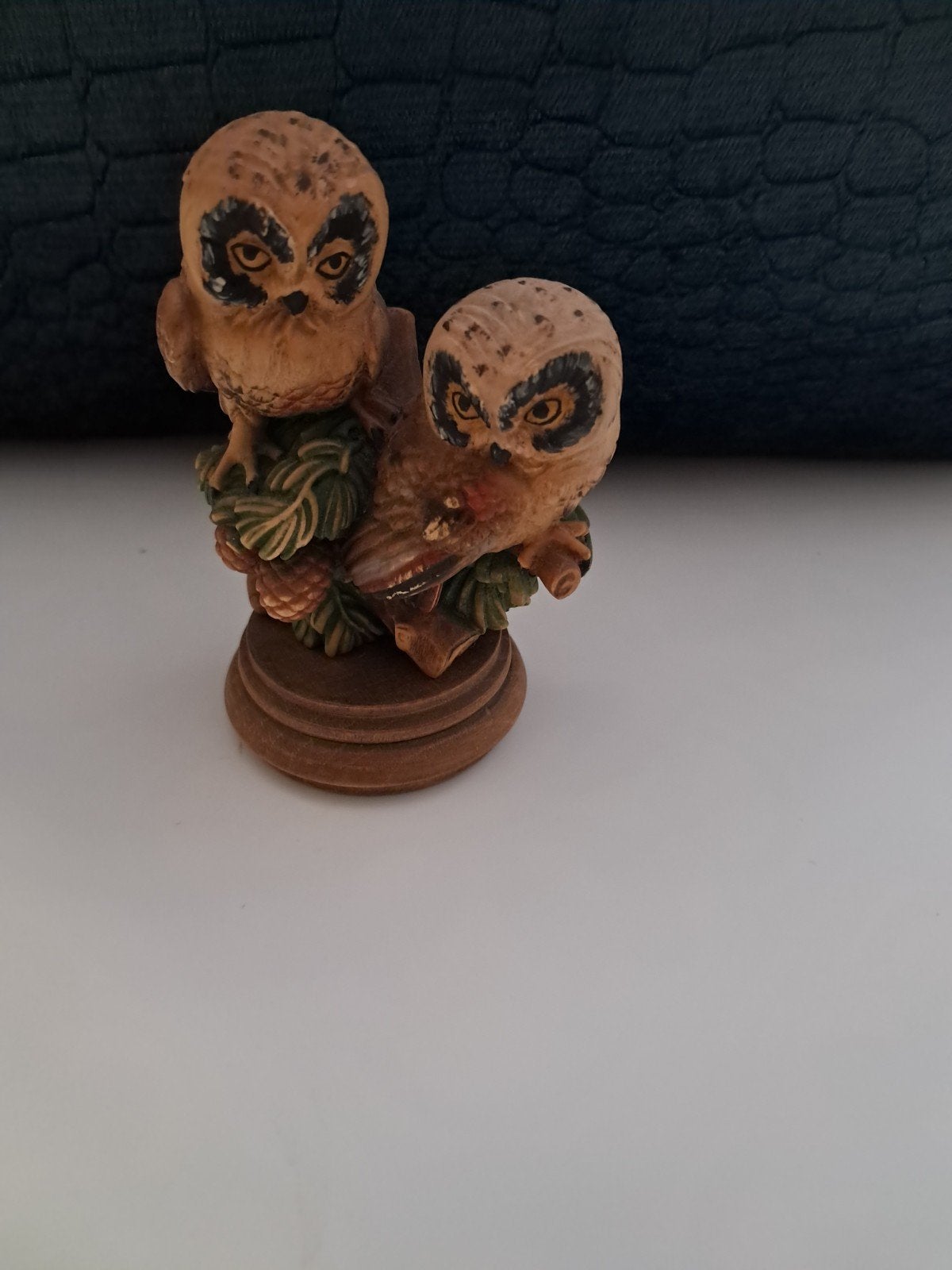 Houtsnijwerk Uilen van Klaus Kirchler, Ahrntal, Houtsnijwerk, Minder dan 20 cm, Ophalen of Verzenden, Handgemaakt