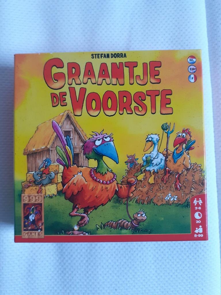 Graantje de voorste - 999 games, Hobby en Vrije tijd, Gezelschapsspellen | Kaartspellen, Vijf spelers of meer, Ophalen of Verzenden