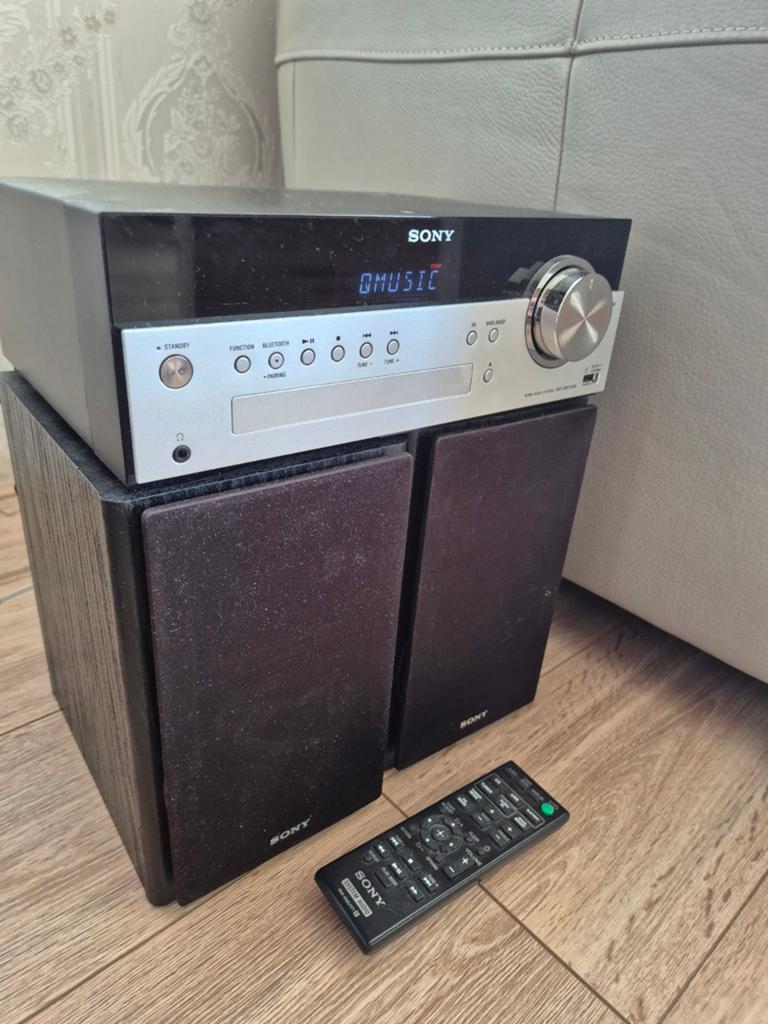 Sony Microset met CD, DAB+ en Bluetooth, Ophalen, Tuner of Radio, Losse componenten, Zo goed als nieuw