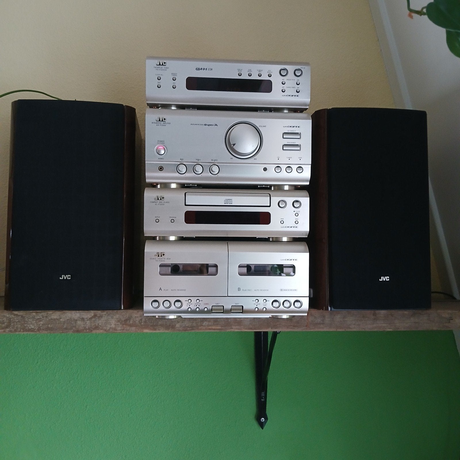 JVC Vintage stereo set (1996), Audio, Tv en Foto, Stereo-sets, Ophalen, Gebruikt, JVC, Losse componenten