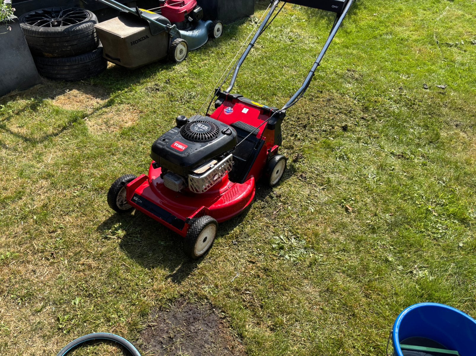 Toro grasmaaier 53 cm – 6.5 PK OHV, Tuin en Terras, Grasmaaiers, Ophalen, Zo goed als nieuw, 50 cm of meer