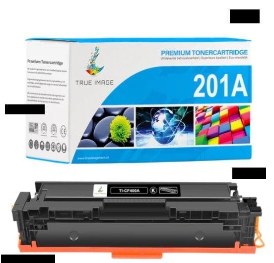 HP 201A CF400A zwarte toner - Nieuw & ongebruikt, GG, Onbekend, Ophalen of Verzenden, Zo goed als nieuw