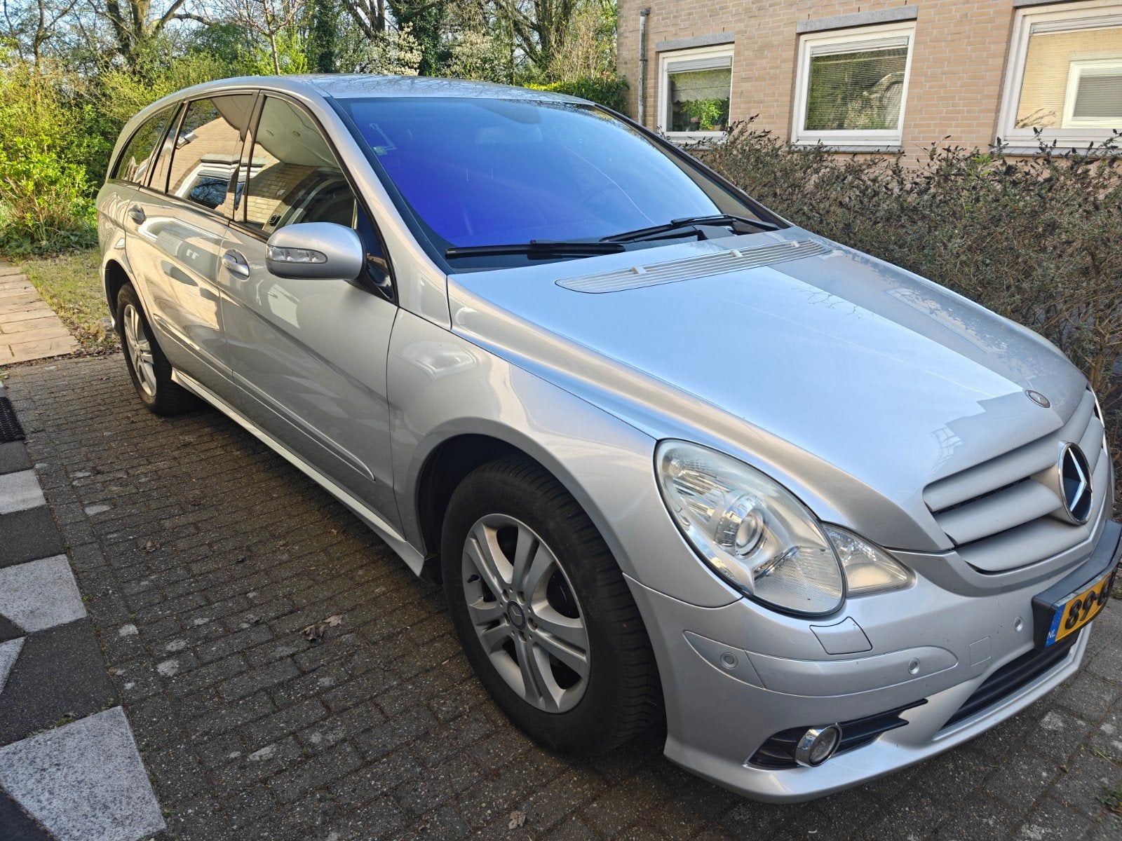 Mercedes-Benz R-Klasse 3.0 R280 Lang AUT 2008 Grijs, Automaat, Achterwielaandrijving, R-Klasse, Zwart