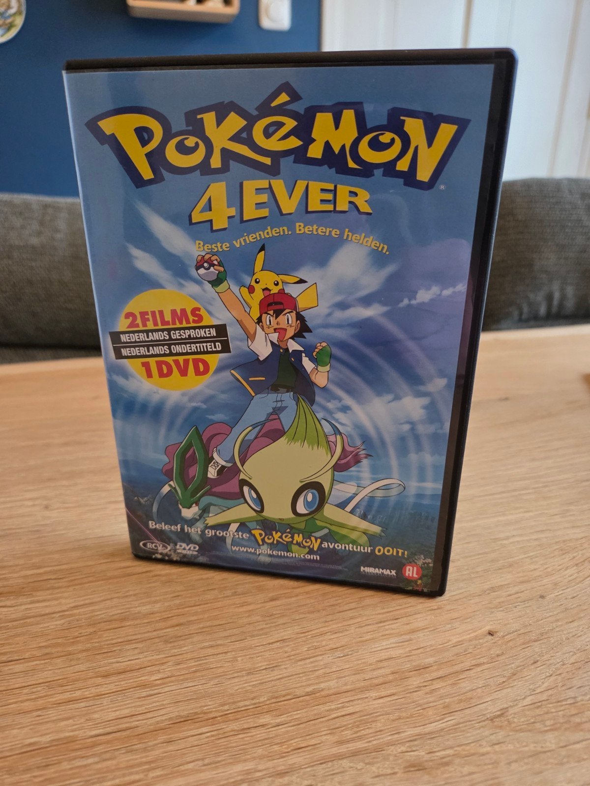 Pokemon 4ever dvd, Cd's en Dvd's, Alle leeftijden, Ophalen of Verzenden, Zo goed als nieuw