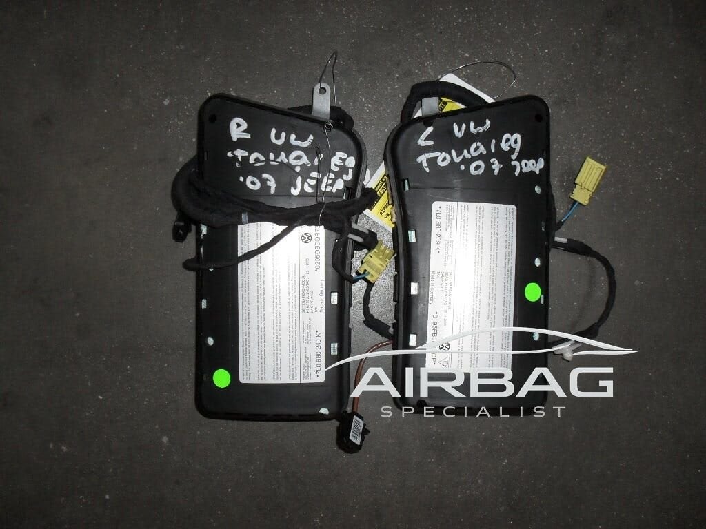 Stoel airbag L+R Volkswagen Touareg model 2003-2010, Gebruikt, -, Volkswagen, -