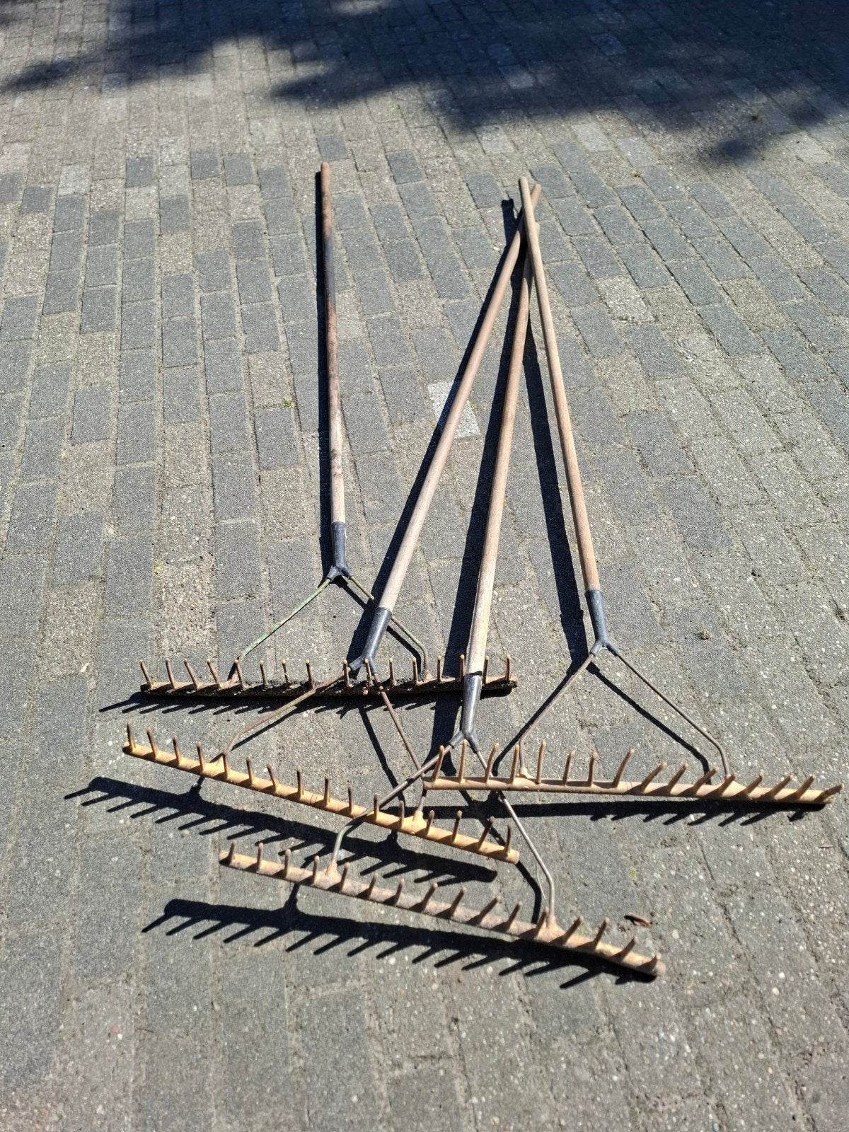 4 hooiharken te koop, Ophalen, Gebruikt