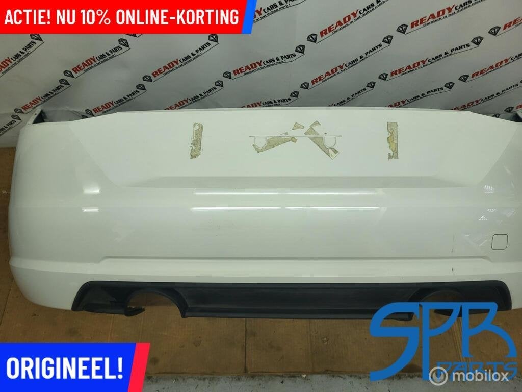 Achterbumper Audi TT 8S ('14-'18) 8S0807385 8S0807521 WIT, Auto-onderdelen, Audi, Gebruikt, Achter, Bumper