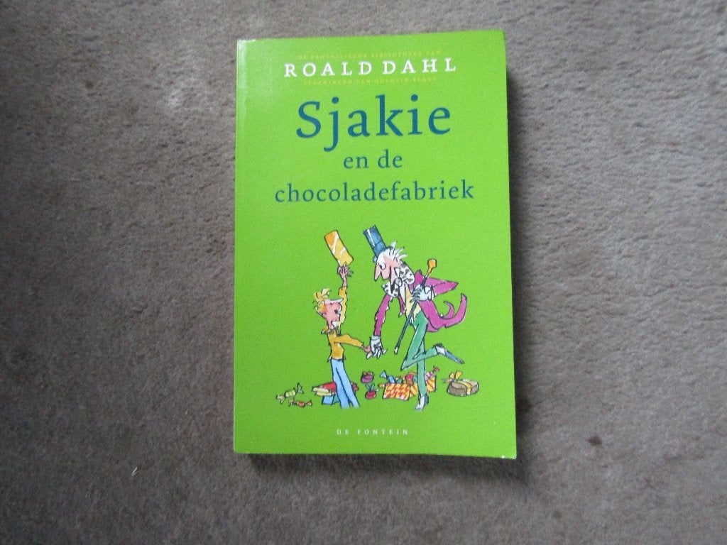 Boek: Sjakie en de chocoladefabriek van Roald Dahl, Ophalen of Verzenden, Gelezen, Roald Dahl, Fictie