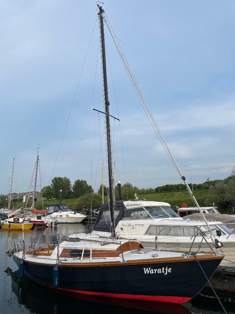 Zeilboot Waarschip 725 Kwartonner, Watersport en Boten, Ophalen, Gebruikt, Waarschip, 1.50 - 1.70 meter