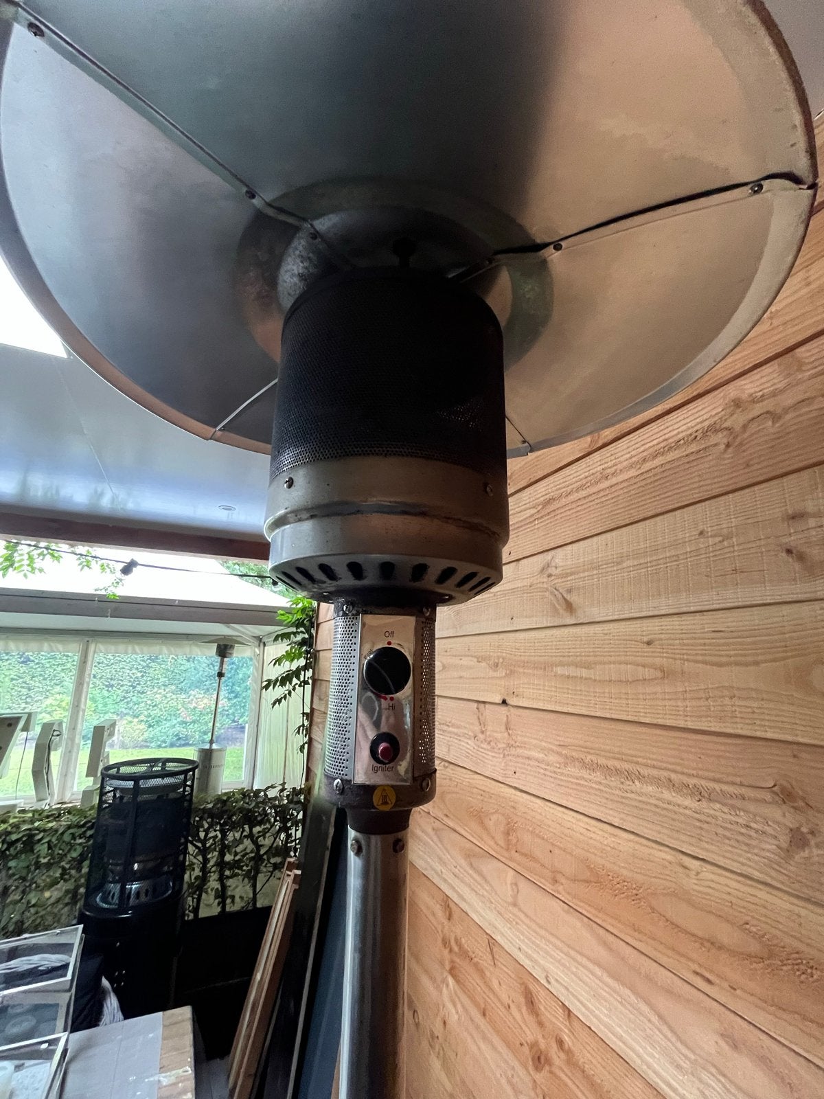 Hendi Terrasverwarmer op gas - Zo goed als nieuw, Ophalen, Gebruikt, Waterbestendig, Vloer