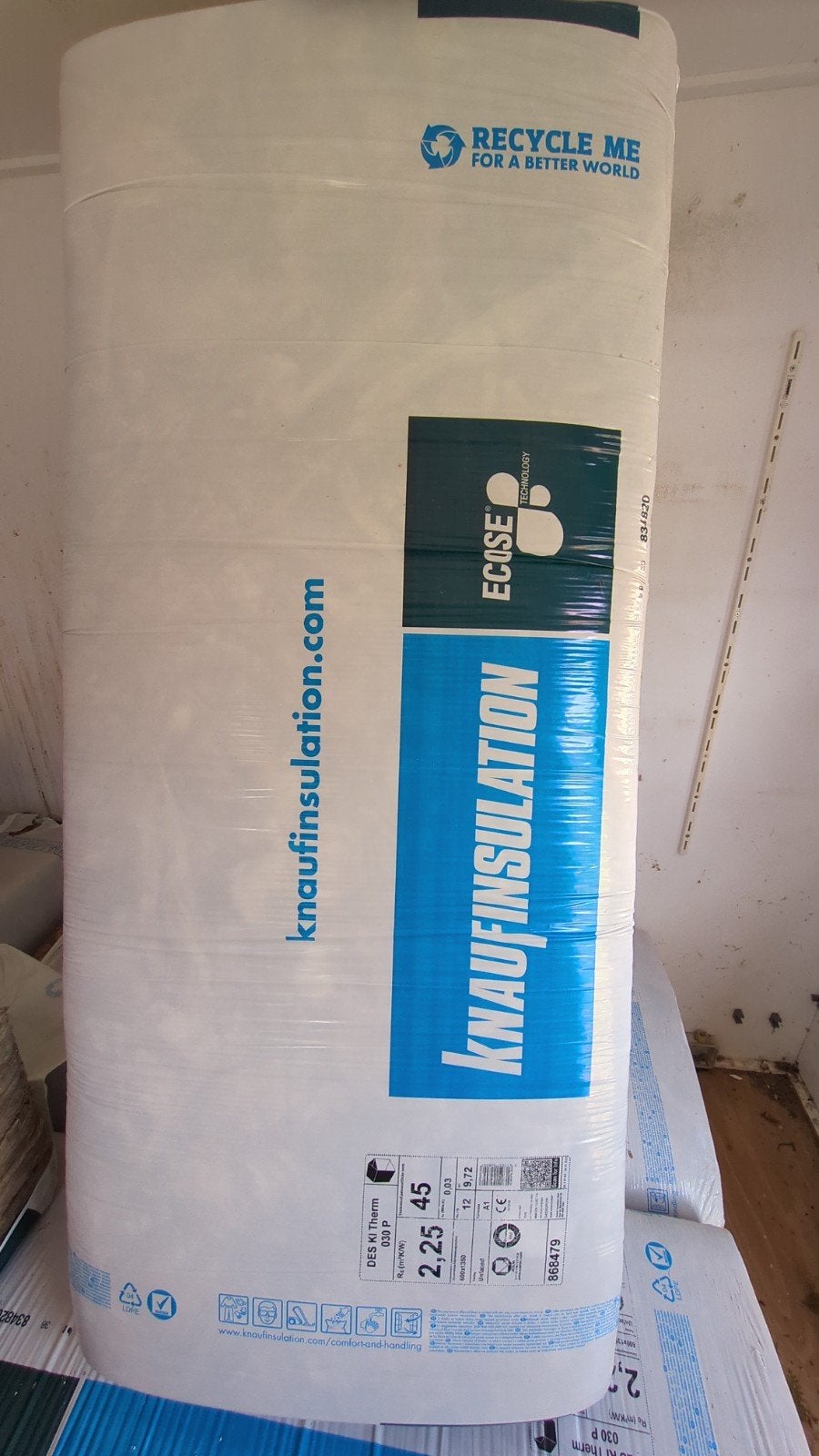 Isolatie Knauf 45mm, Ophalen, 4 tot 8 cm, Nieuw, 15 m² of meer