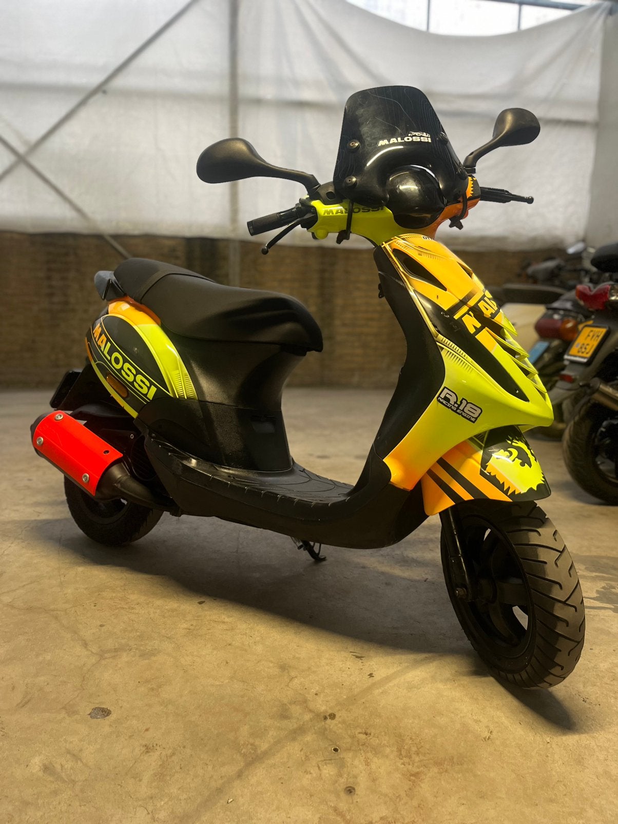 Piaggio malossi zip 172cc brom, Ophalen of Verzenden, Zo goed als nieuw, Tweetakt, Piaggio