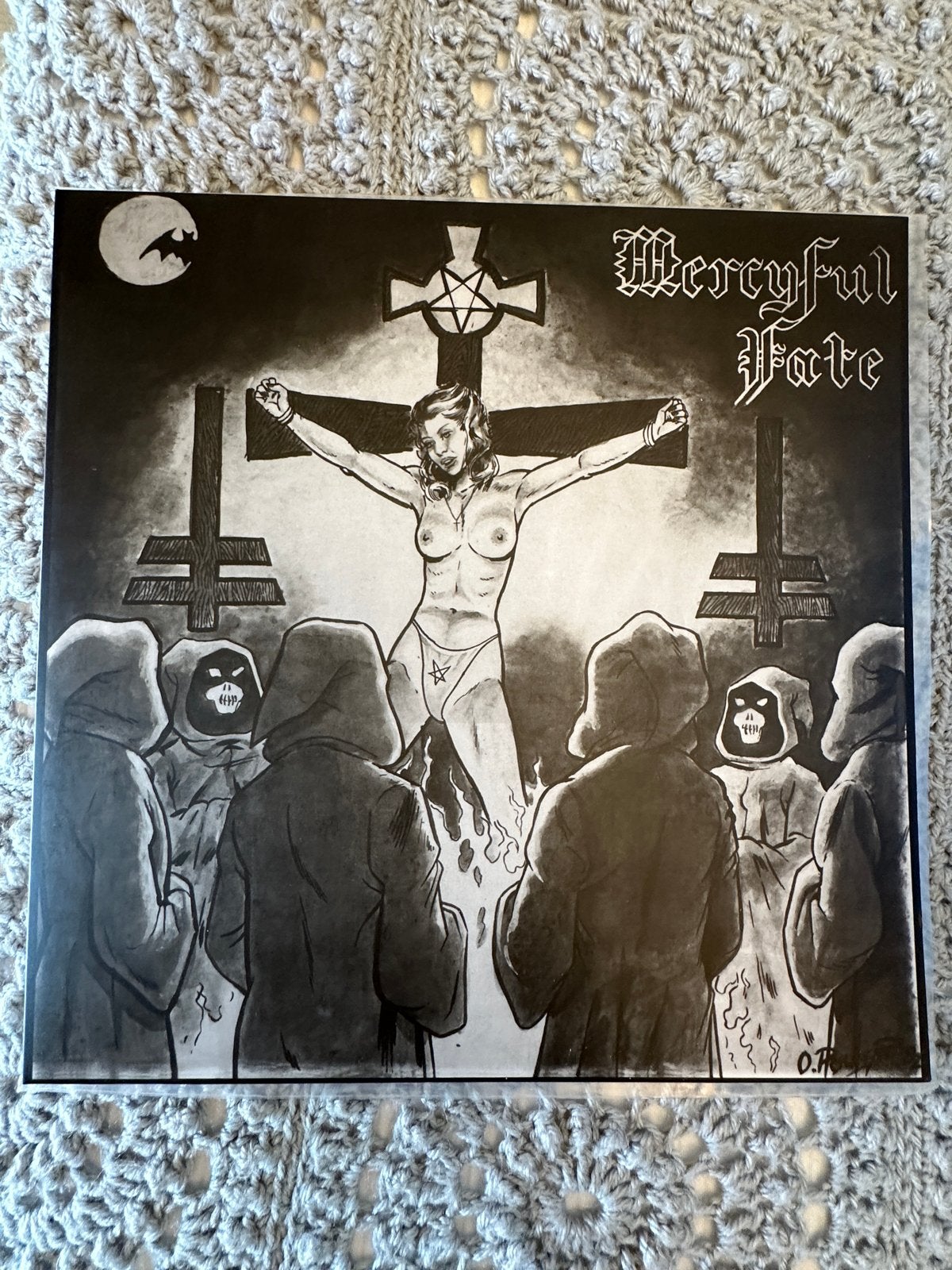 Mercyful Fate - Mercyful Fate (Rave-On Records – RMLP-002), Heavy metal, Ophalen of Verzenden, Inclusief binnenhoes, EP