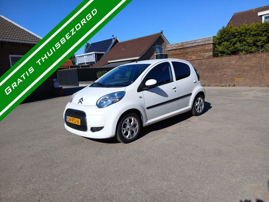 Citroen C1 1.0 Airco - Leder/Alcantara - NW APK - NAP!, Auto's, Citroën, Voorwielaandrijving, Euro 5, Gebruikt, 4 stoelen