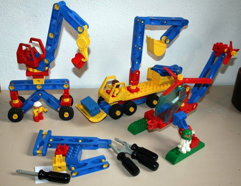 Technisch Duplo Toolo set 9104 compleet, Kinderen en Baby's, Speelgoed | Duplo en Lego, Gebruikt, Ophalen of Verzenden, Compleet