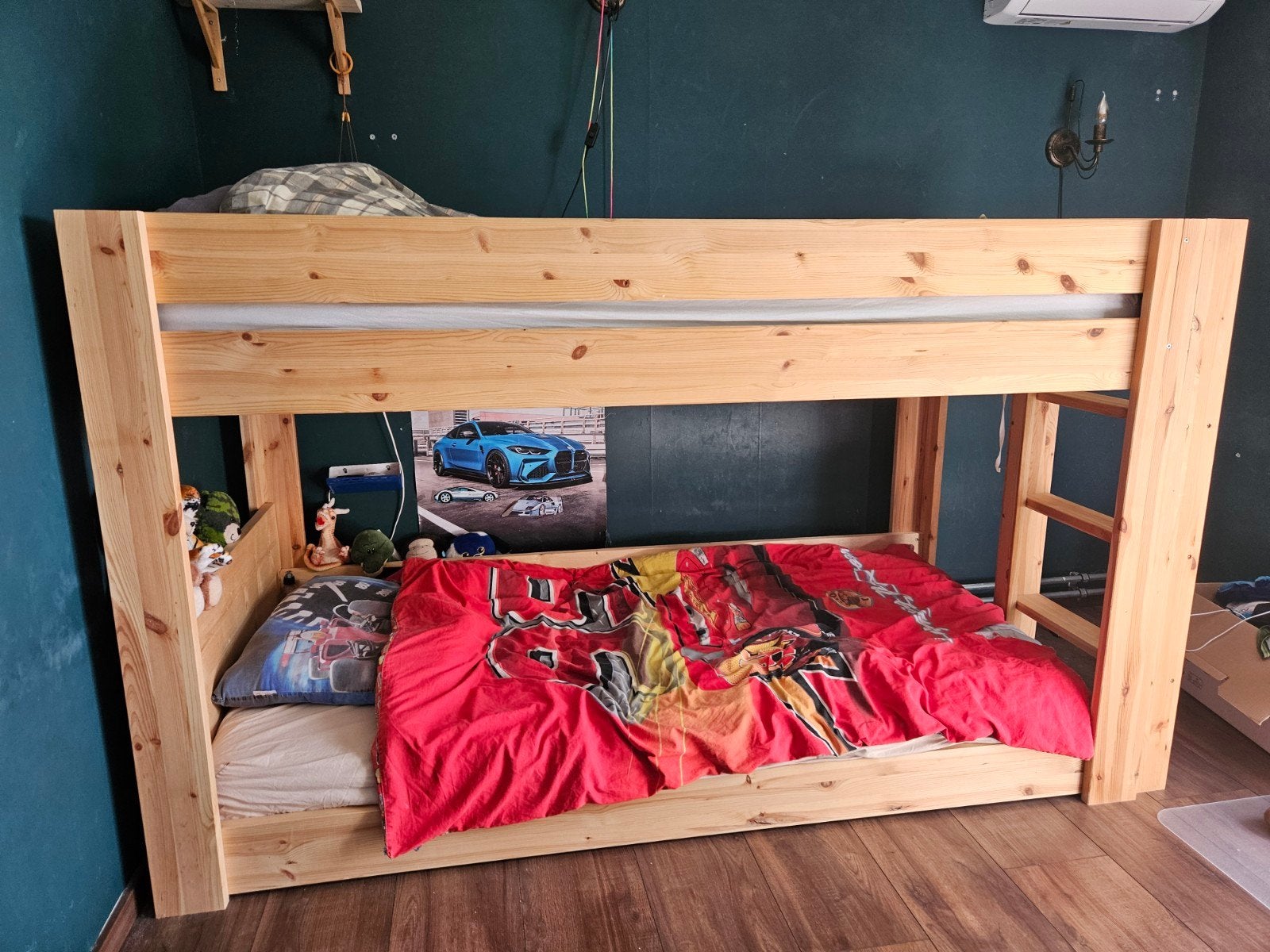 Moet weg - teab - Stapelbed massief naaldhout - ideaal voor, Huis en Inrichting, Slaapkamer | Stapelbedden en Hoogslapers, Ophalen