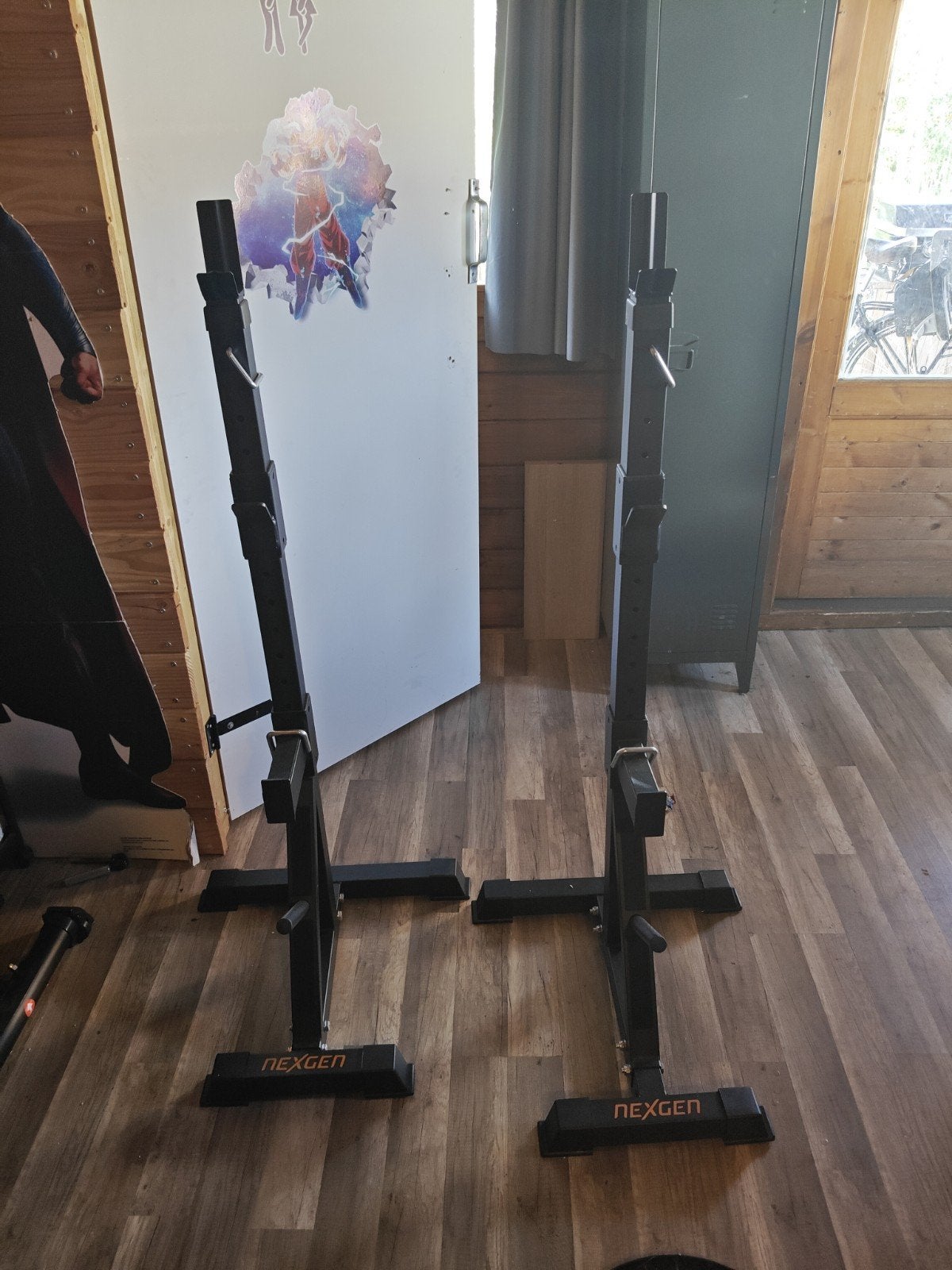 Squat Rack / Haltersteunen - Nexgen, Sport en Fitness, Ophalen, Gebruikt, Rug, Overige typen
