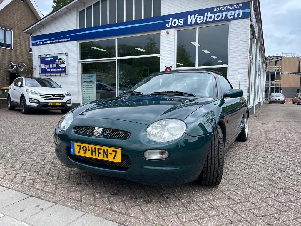MG F 1.8i, Auto's, MG, Bedrijf, Te koop, F, Alarm, Centrale vergrendeling, Elektrische ramen, Metallic lak, Open dak, Startonderbreker
