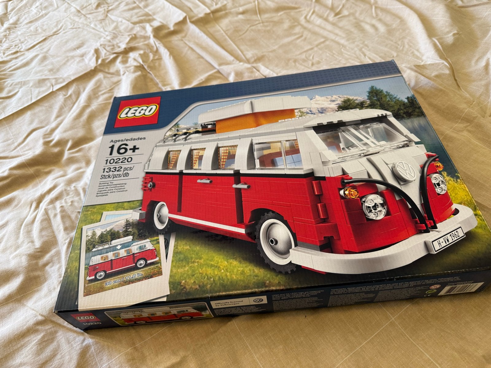 Lege doos LEGO 10220 Volkswagen T1 Camper Van, Ophalen, Gebruikt, Lego, Overige typen