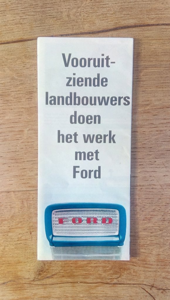 Ford tractor folder, Ophalen of Verzenden, Zo goed als nieuw, Folder